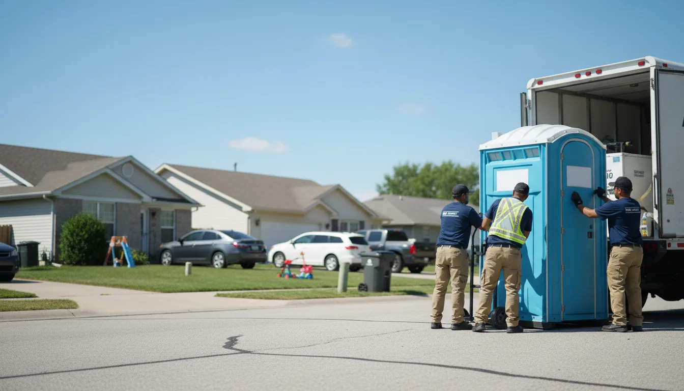 Standard Porta Potty Rentals in Tuscola, IL near me